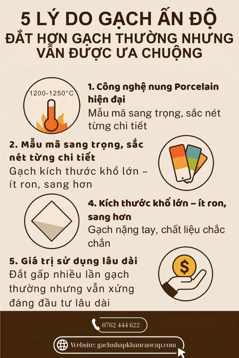 5 LY DO GACH AN DO