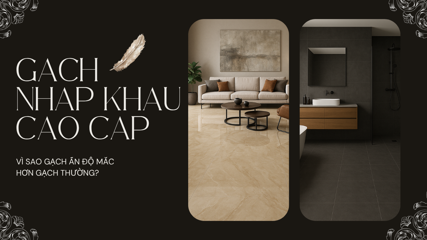 Vì sao gạch Ấn Độ hơn gạch thường
